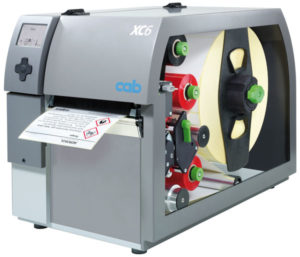 Drukowanie etykiet w dwóch kolorach drukarką CAB XC- wydruki piktogramów GHS