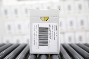 Etykietowanie kartonów systemem drukująco-etykietującym Markem-Imaje 2200 3
